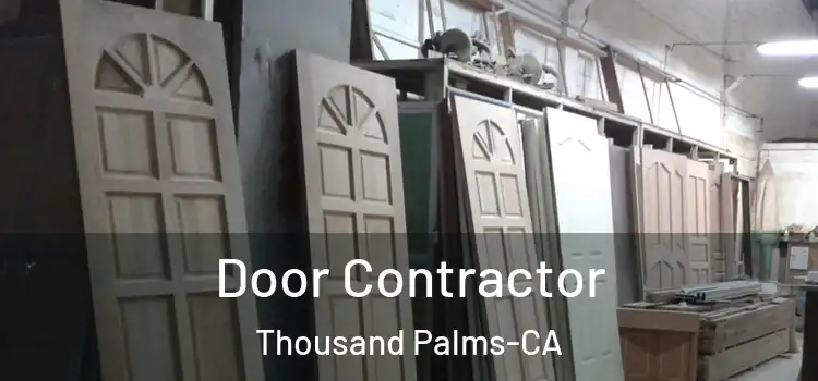 Door Contractor Thousand Palms-CA